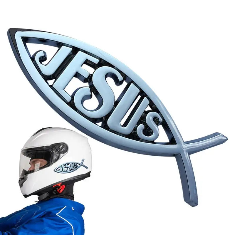 "Jesus Fish" Car Emblem
