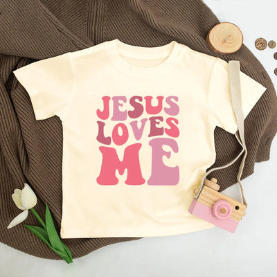 "Jesus Loves Me" Retro Baby/ Kids Shirt