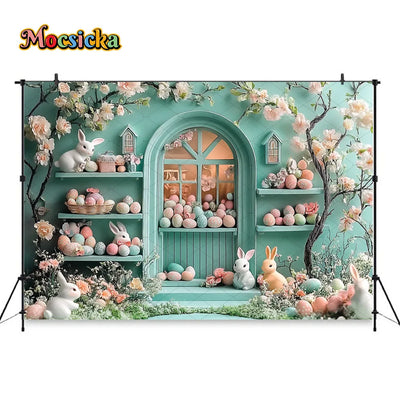 Easter Egg Shop Background