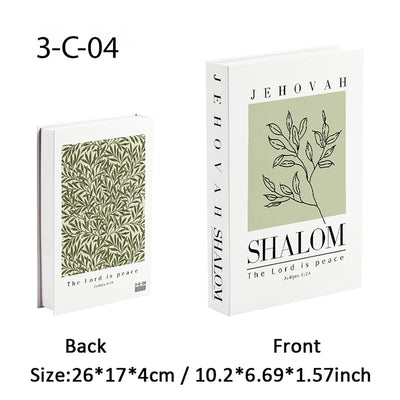 Jehovah Cross Bible Luxury Book Storage Box Home Decor Interior