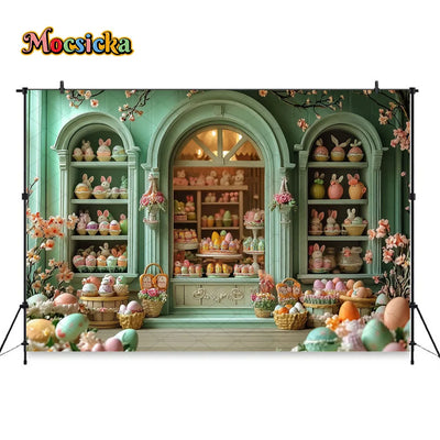 Easter Egg Shop Background