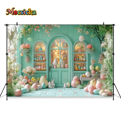 Easter Egg Shop Background