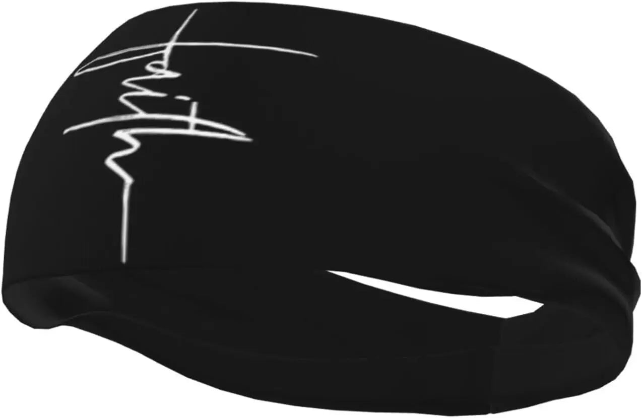 Jesus Christian Headbands Non Slip Sweatband Fashion Summer Hair Bands for Tennis,Basketball,Running,Gym,Working Out