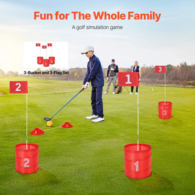 Kids Backyard Golf Game Portable