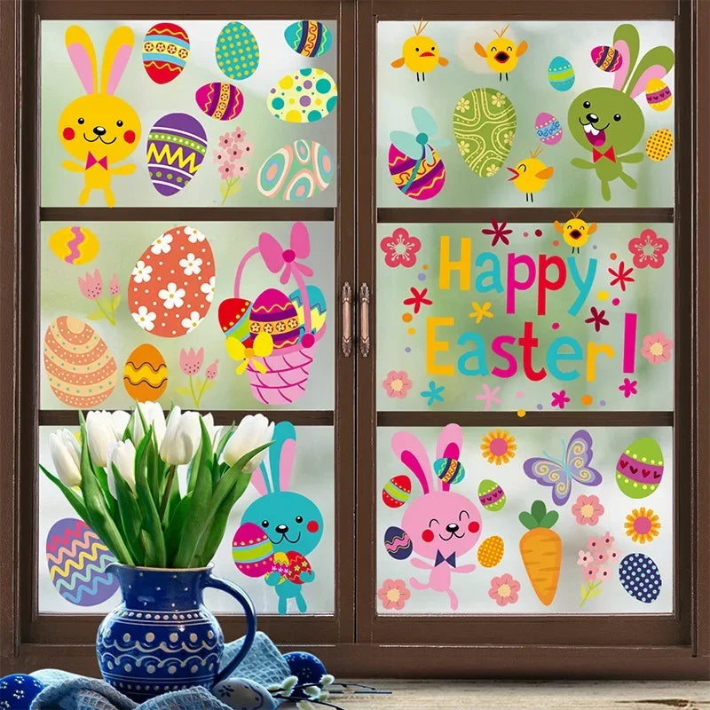 Easter Window Cling Set