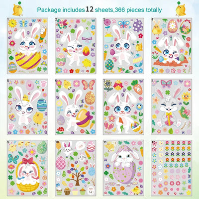 Easter Window Cling Set