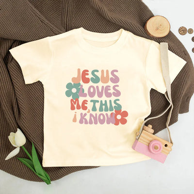 "Jesus Loves Me" Retro Baby/ Kids Shirt