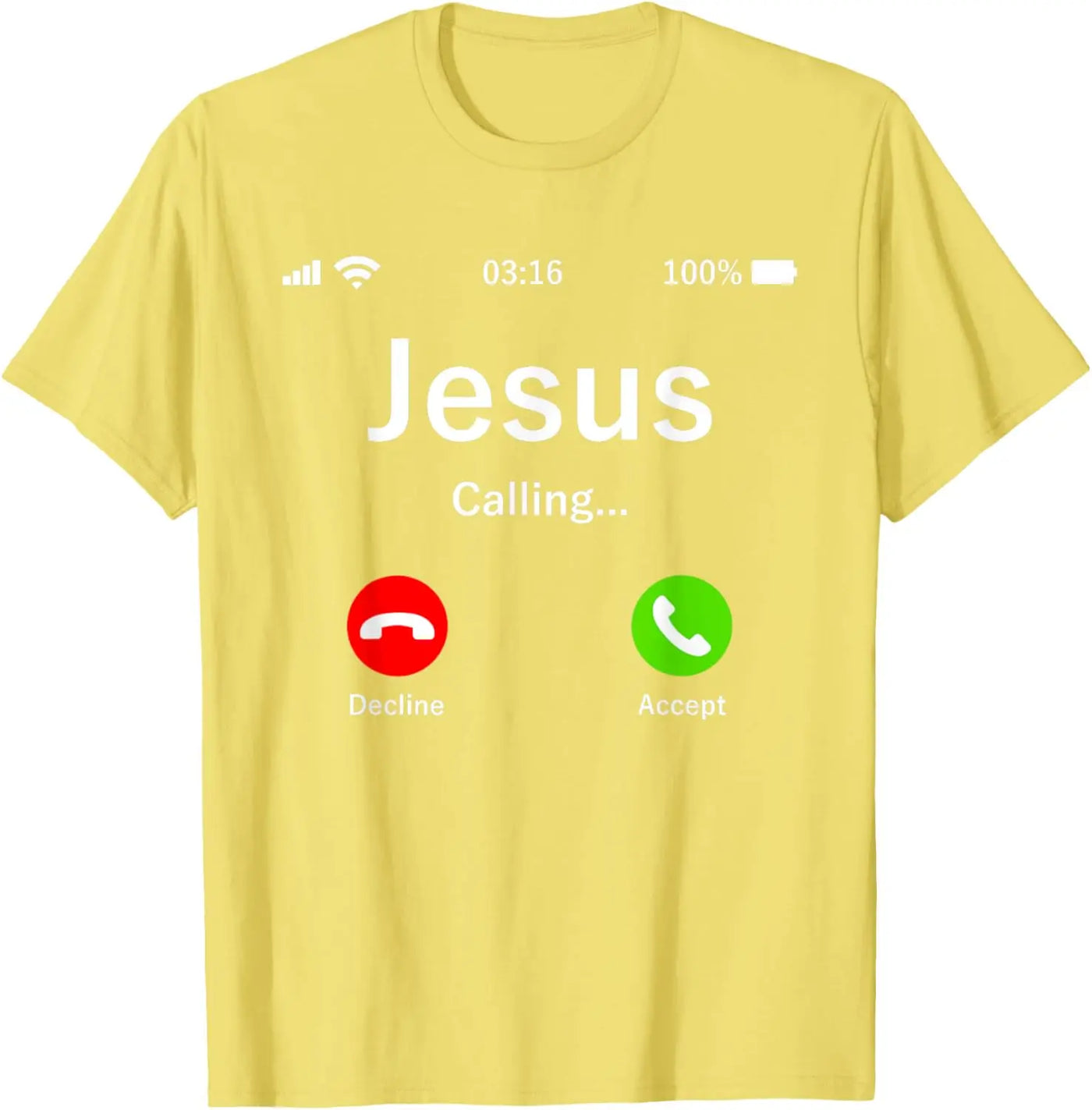 Jesus Is Calling - Christian T-Shirt