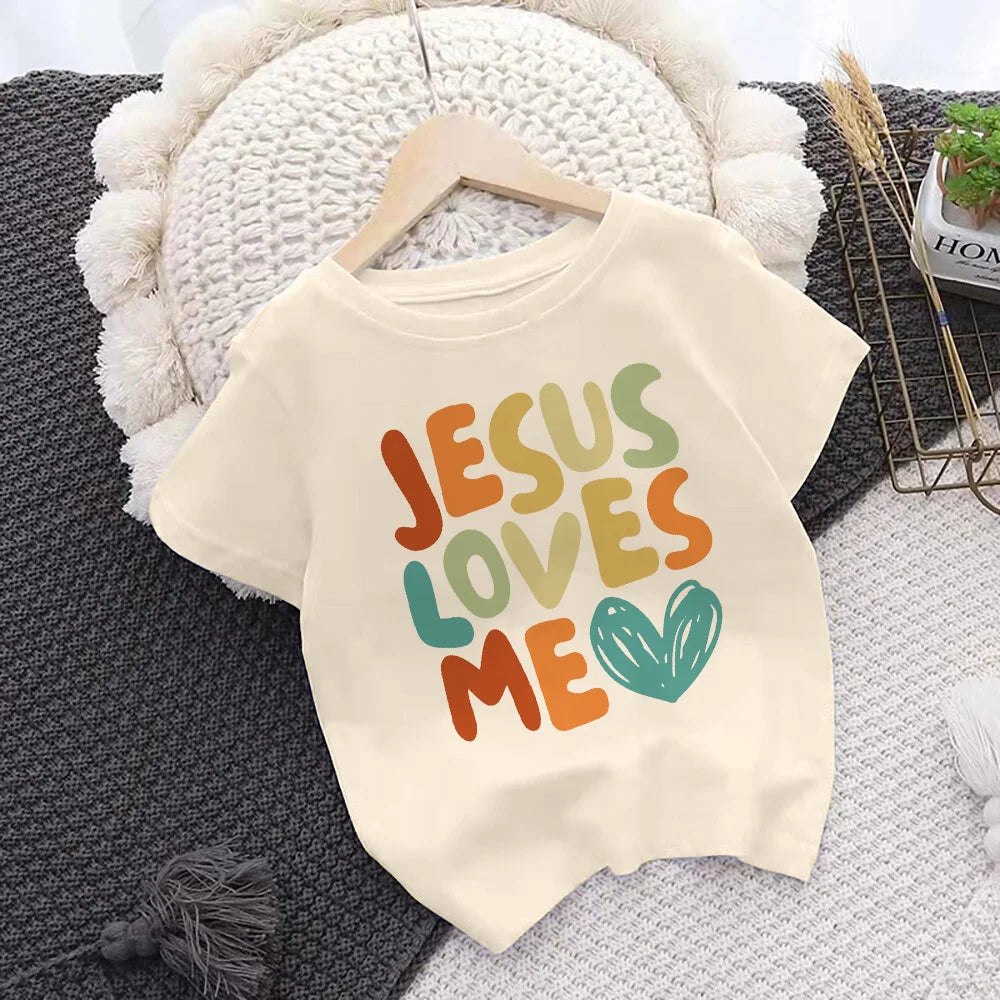 "Jesus Loves Me" Retro Baby/ Kids Shirt