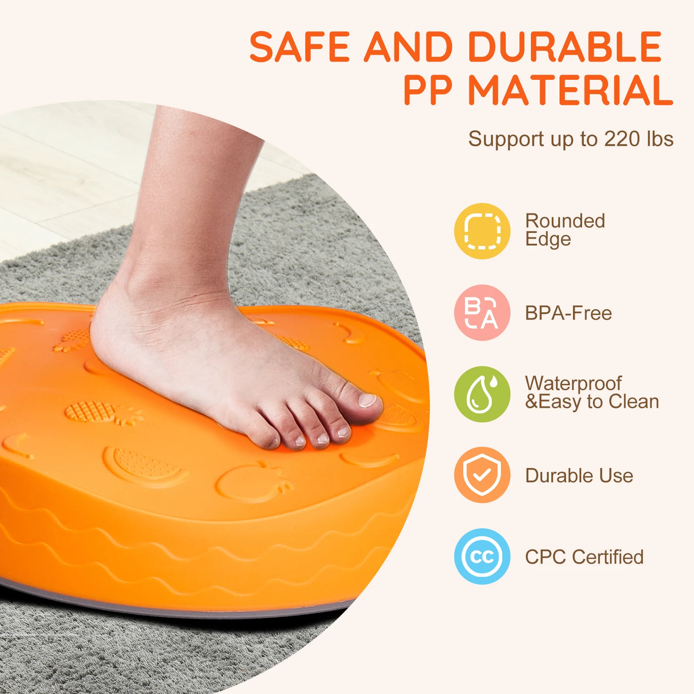 Balance Stepping Stones Montessori Children Toys Sensory Training Fast Shipping!