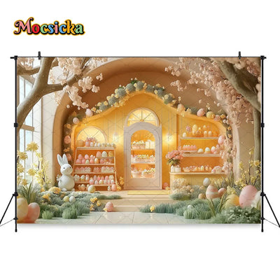 Easter Egg Shop Background