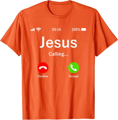 Jesus Is Calling - Christian T-Shirt