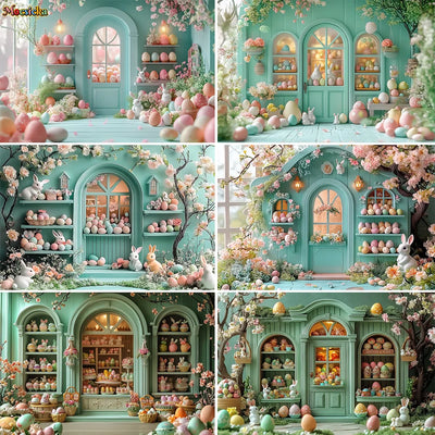 Easter Egg Shop Background