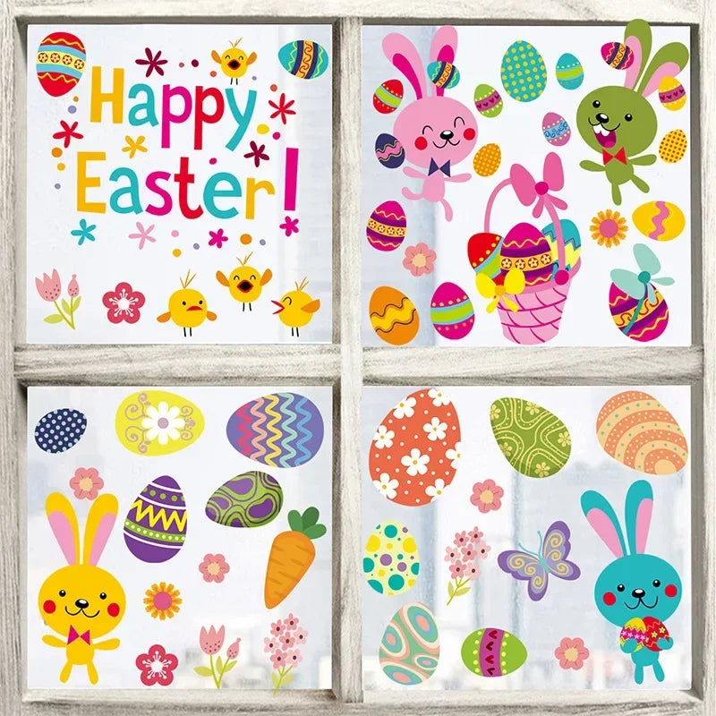Easter Window Cling Set