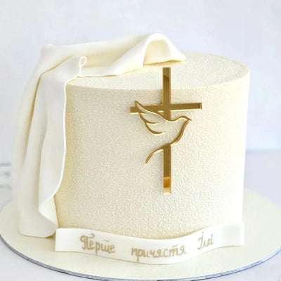 Christ Cross Cake Topper