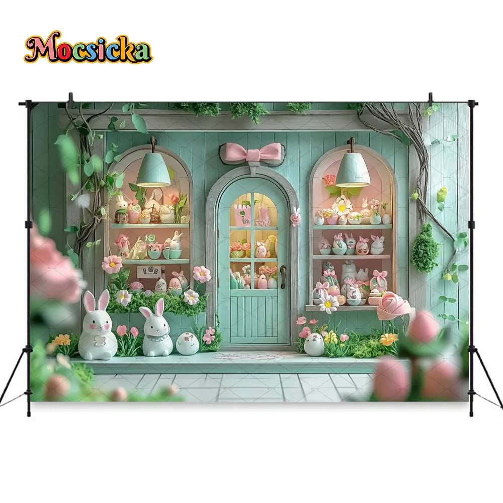 Easter Egg Shop Background