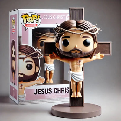 Cute Jesus Doll Statue