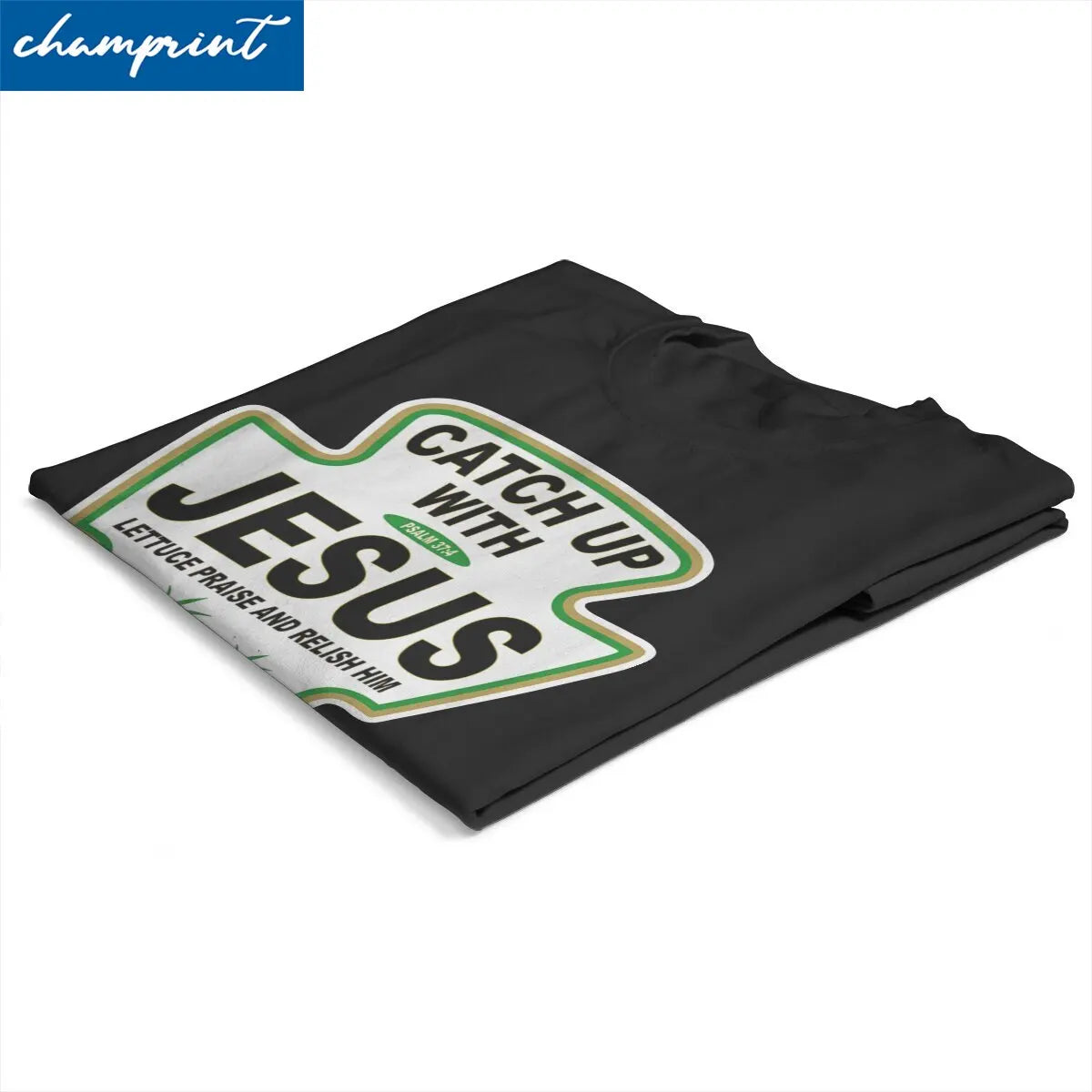 "Catch Up With Jesus" Ketchup Men's T-Shirt