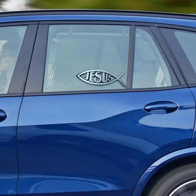 "Jesus Fish" Car Emblem