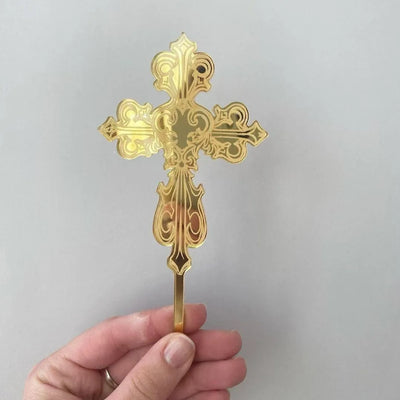 Christ Cross Cake Topper