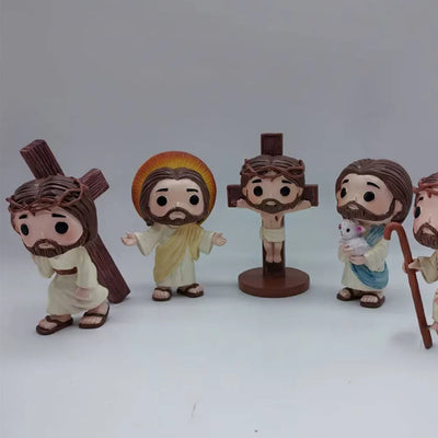 Cute Jesus Doll Statue