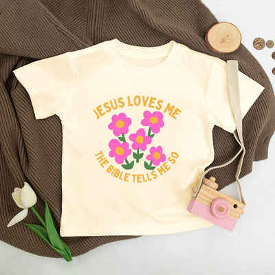 "Jesus Loves Me" Retro Baby/ Kids Shirt