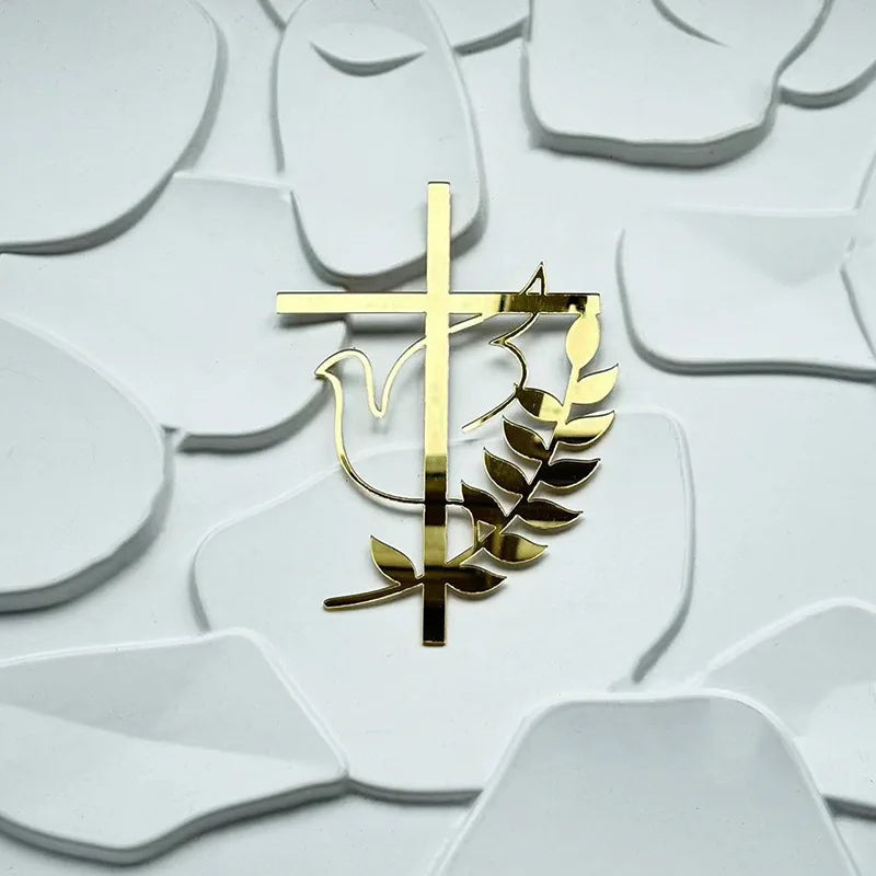 Christ Cross Cake Topper
