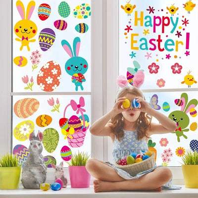Easter Window Cling Set