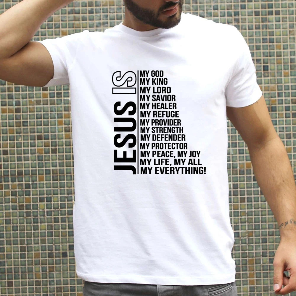 Jesus Christ 3d Printed T-shirt Men's