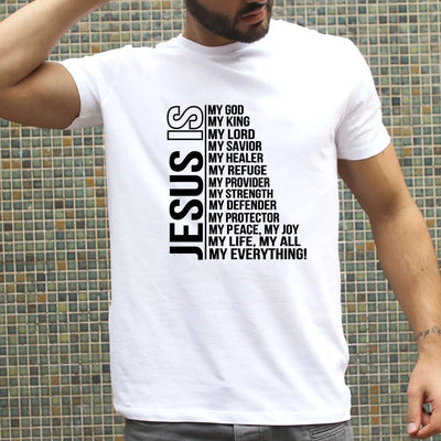 Jesus Christ 3d Printed T-shirt Men's