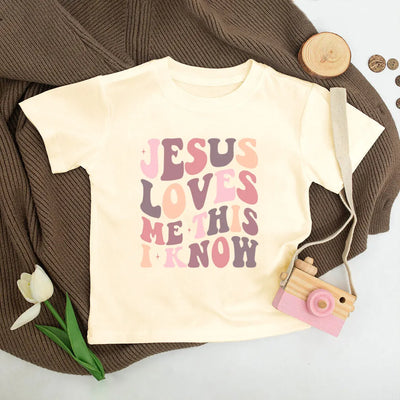 "Jesus Loves Me" Retro Baby/ Kids Shirt