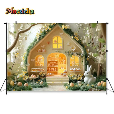 Easter Egg Shop Background