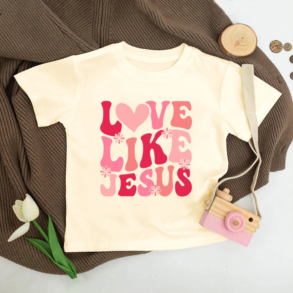"Jesus Loves Me" Retro Baby/ Kids Shirt