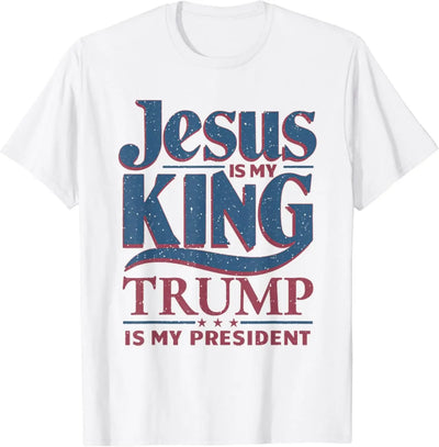 "Jesus Is King" Design T-Shirt Street