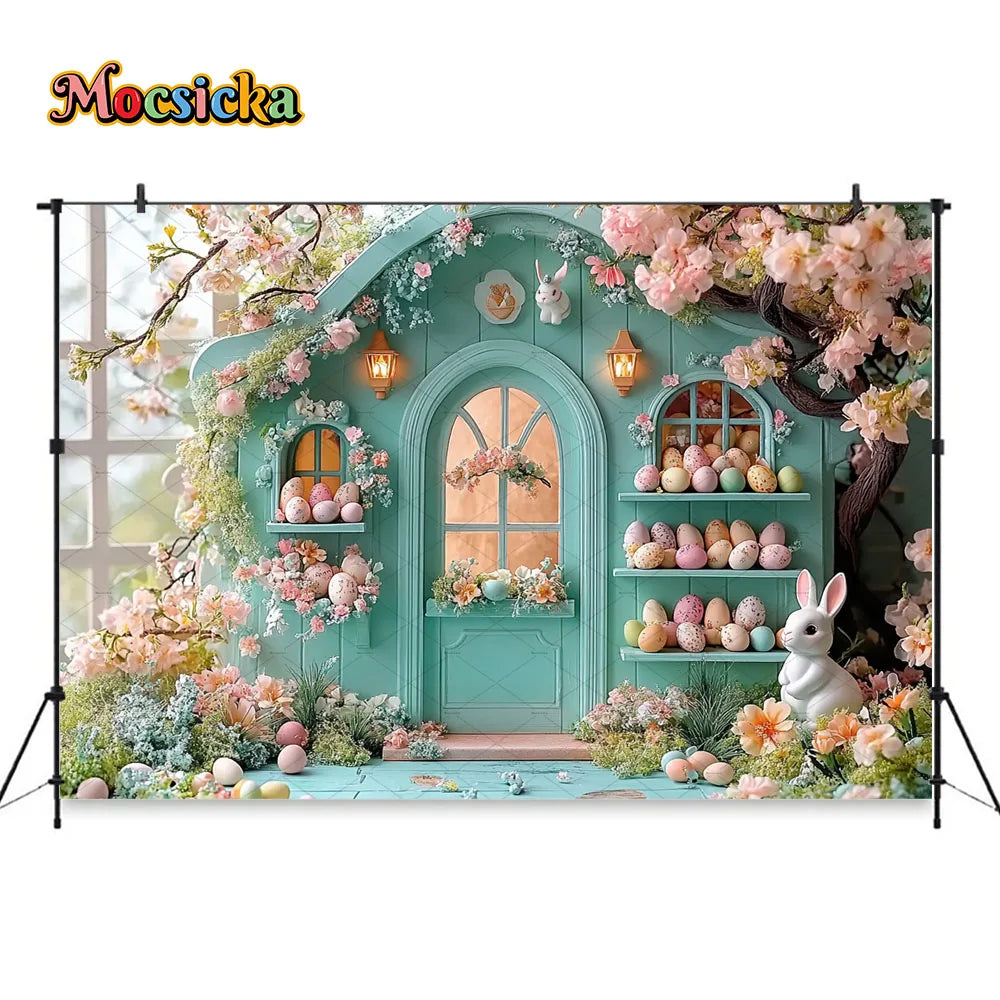 Easter Egg Shop Background