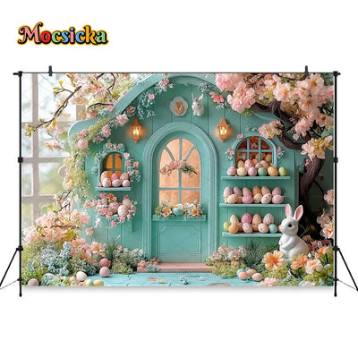 Easter Egg Shop Background