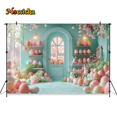 Easter Egg Shop Background
