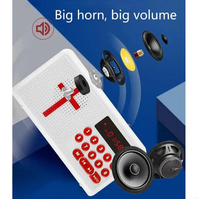 2025 New Audios Bible Player Electronic Bible Talking King for James Version Bible Audios