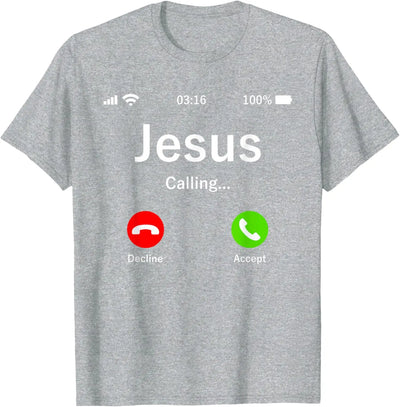 Jesus Is Calling - Christian T-Shirt