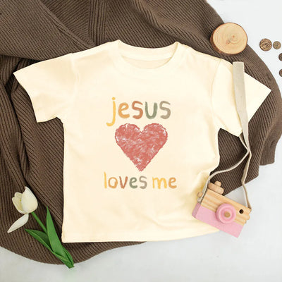 "Jesus Loves Me" Retro Baby/ Kids Shirt