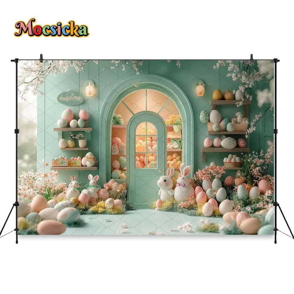 Easter Egg Shop Background