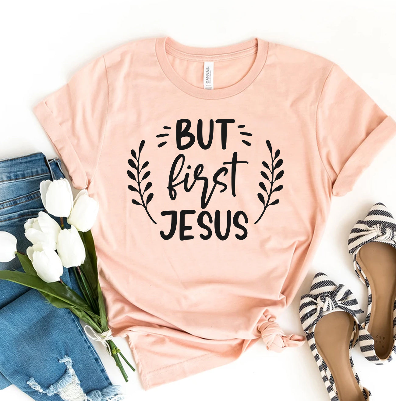 "But First Jesus" T-shirt